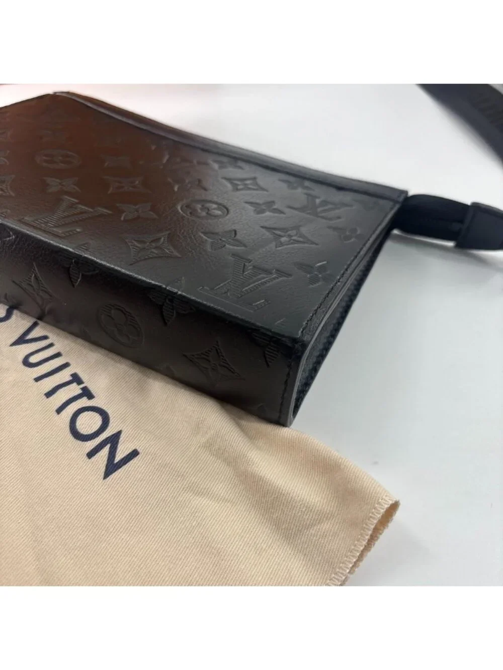 Louis Vuitton Monogram Shadow Gaston Shoulder Bag